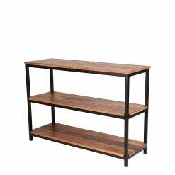 110x76x35 Offenes Regal Mit Geölten Holzböden - Asnada