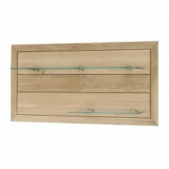 130x65x24 Wandboard Paneel Mit Zwei Glasböden - Vegrilo