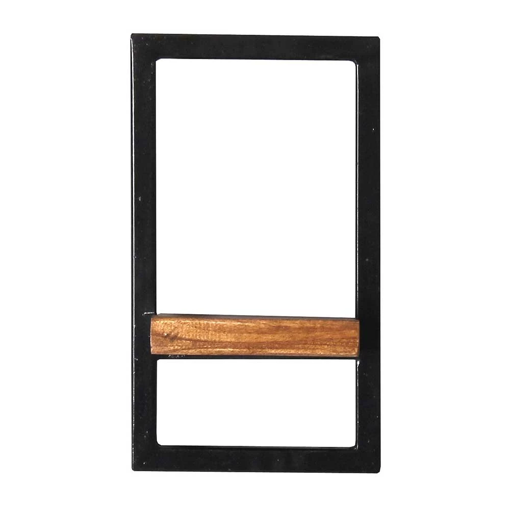 20x35x25 Wandregal Aus Massivholz & Metall - Mendoza II – Bild 3