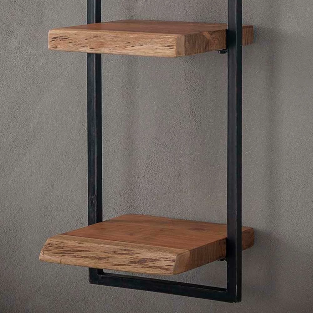 30x100x25 Industry Wandregal Mit Drei Böden - Ambo – Bild 3