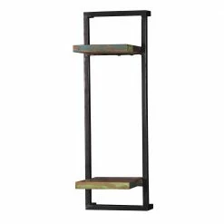 35x65x25 Shabby Wandregal Mit 2 Böden - Jamaica