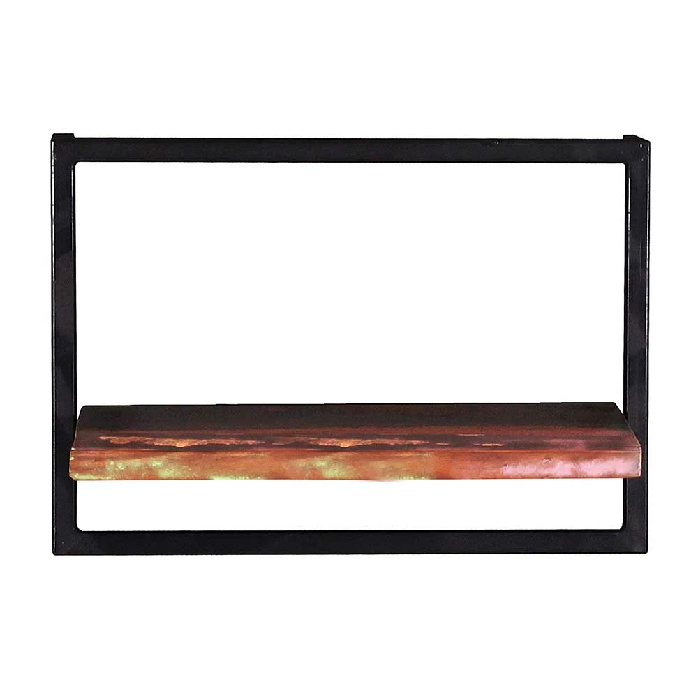 50x35x25 Wandboard Aus Altholz Mit Metallrahmen - Jamaica – Bild 2