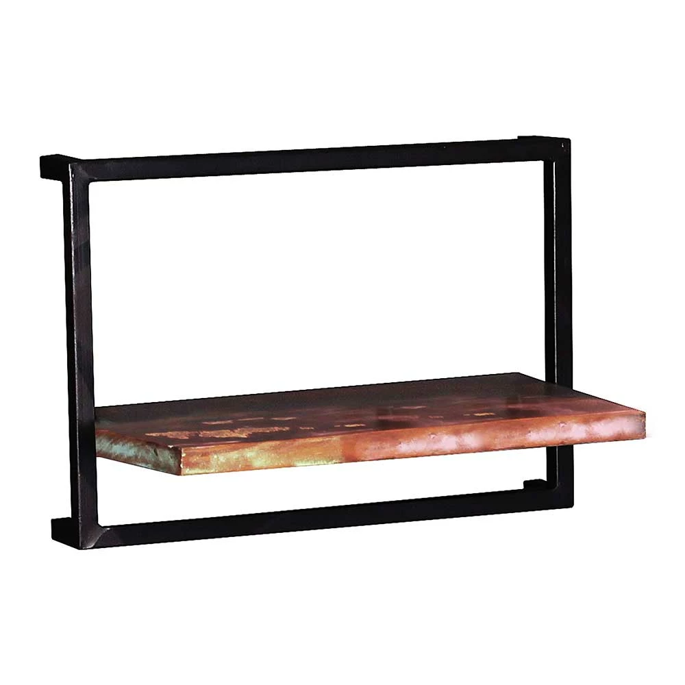 50x35x25 Wandboard Aus Altholz Mit Metallrahmen - Jamaica