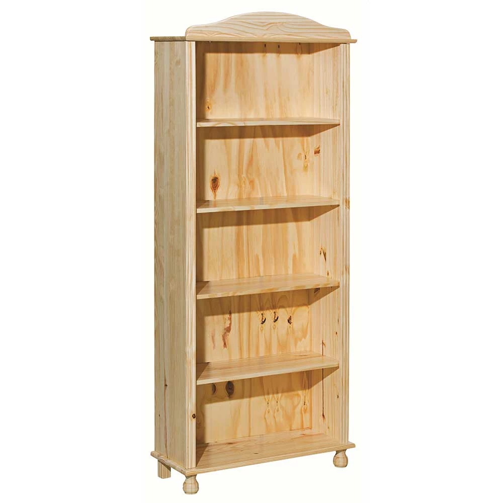 77x180x30 Landhaus Bücherregal Mit Kugelfüßen - Kascanu – Bild 2