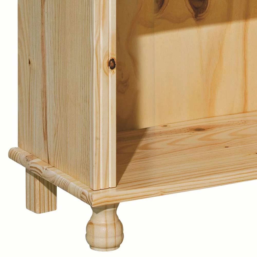 77x180x30 Landhaus Bücherregal Mit Kugelfüßen - Kascanu – Bild 3