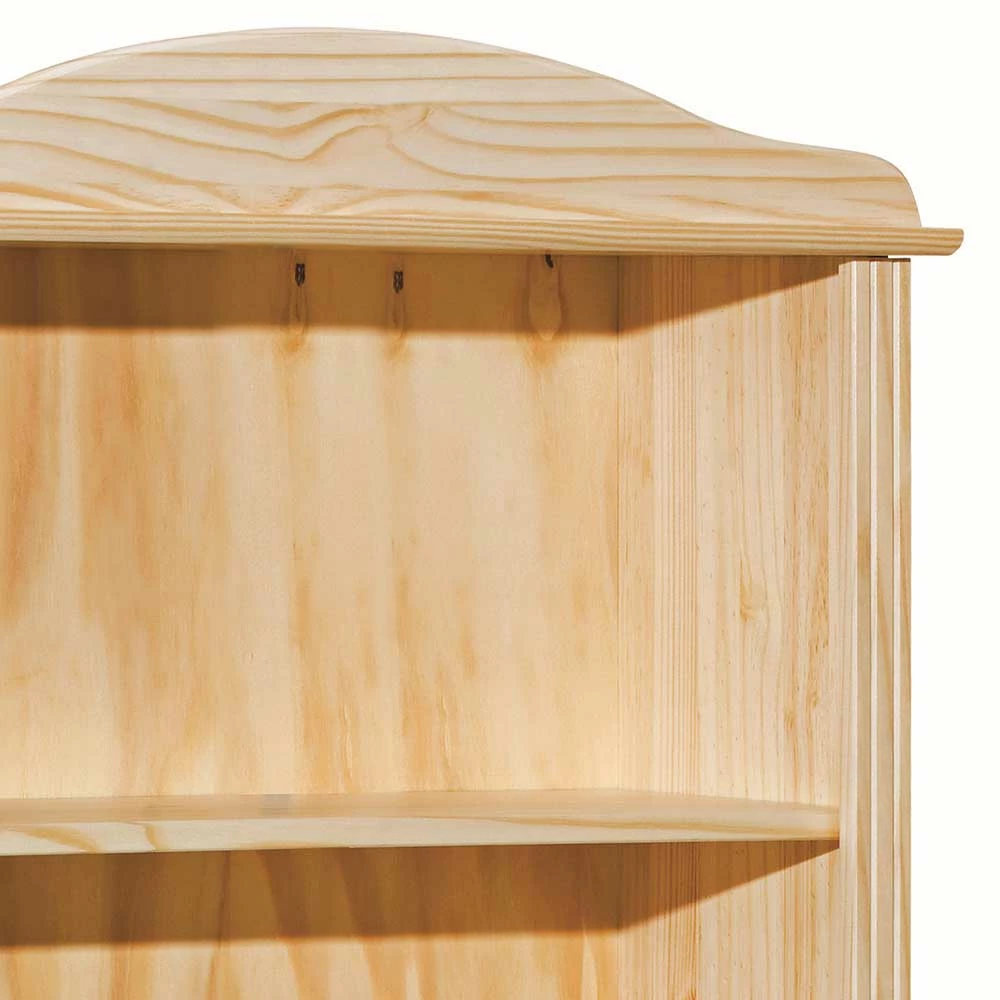 77x180x30 Landhaus Bücherregal Mit Kugelfüßen - Kascanu – Bild 4