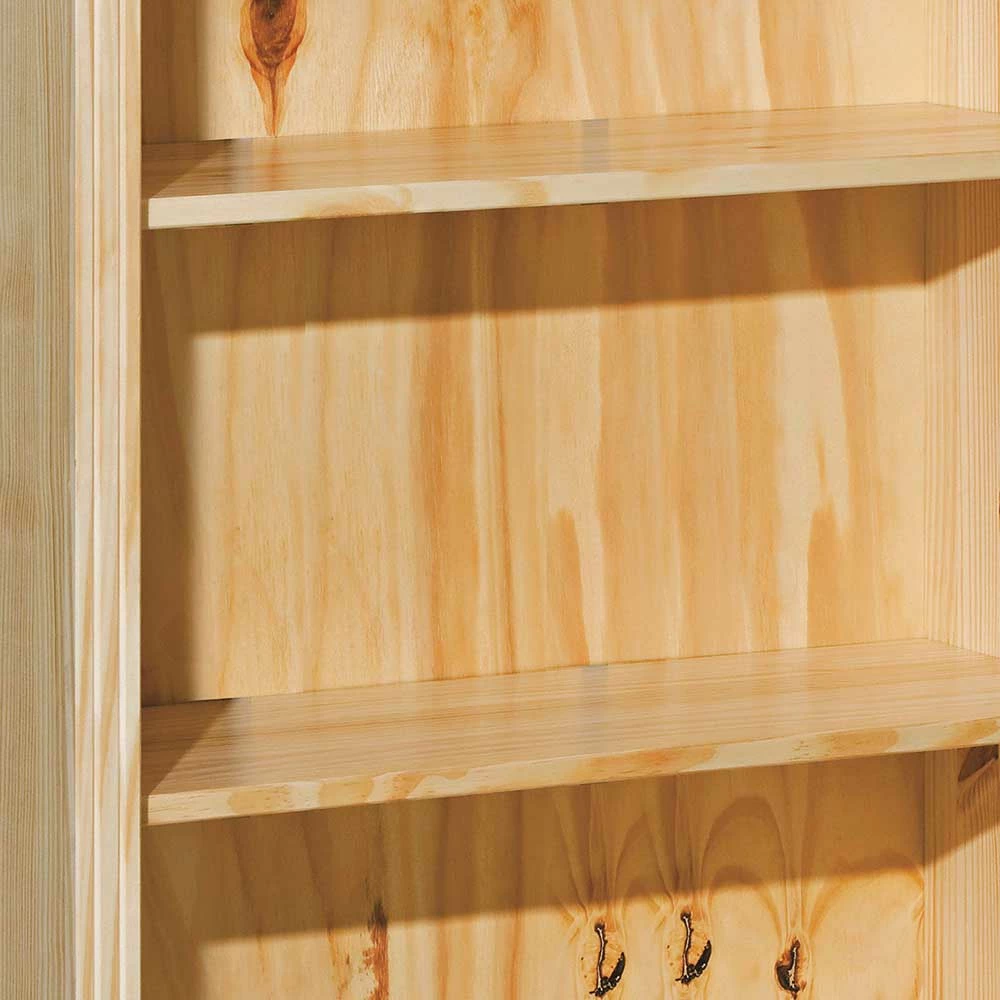 77x180x30 Landhaus Bücherregal Mit Kugelfüßen - Kascanu – Bild 5