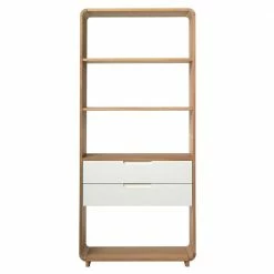 82x194x30 Retro Design Regal Ohne Rückwand - Svessia