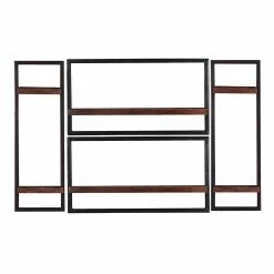 Industrial Regale Für Die Wand - Solapura (vierteilig)