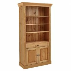 Kiefernholz Landhaus Regal 108x203x45 Cm - Piatra