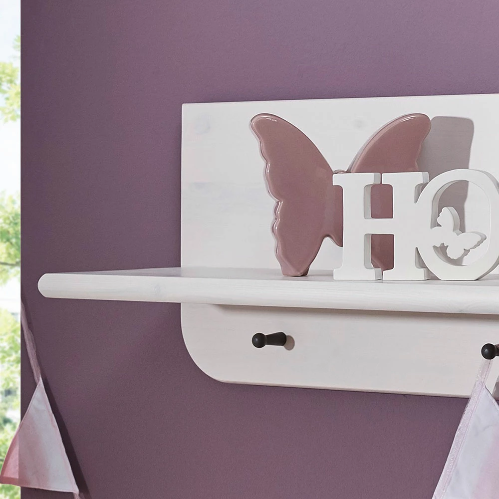 Kinderzimmer Wandregal In Weiß - Rimesca – Bild 3