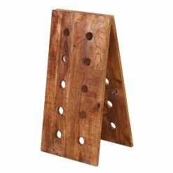 Klappbares Weinregal Aus Massivholz - Indri