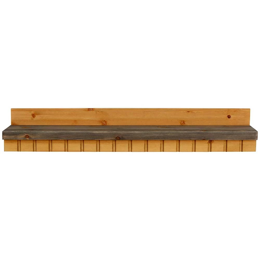 Landhaus Wandboard In Natur & Grau - Ostanzia – Bild 3