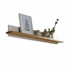 Massives Wandboard Elvelina In Weiß