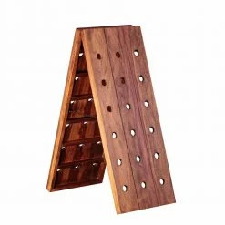 Massivholz Weinständer Hoslo Für 35 Flaschen