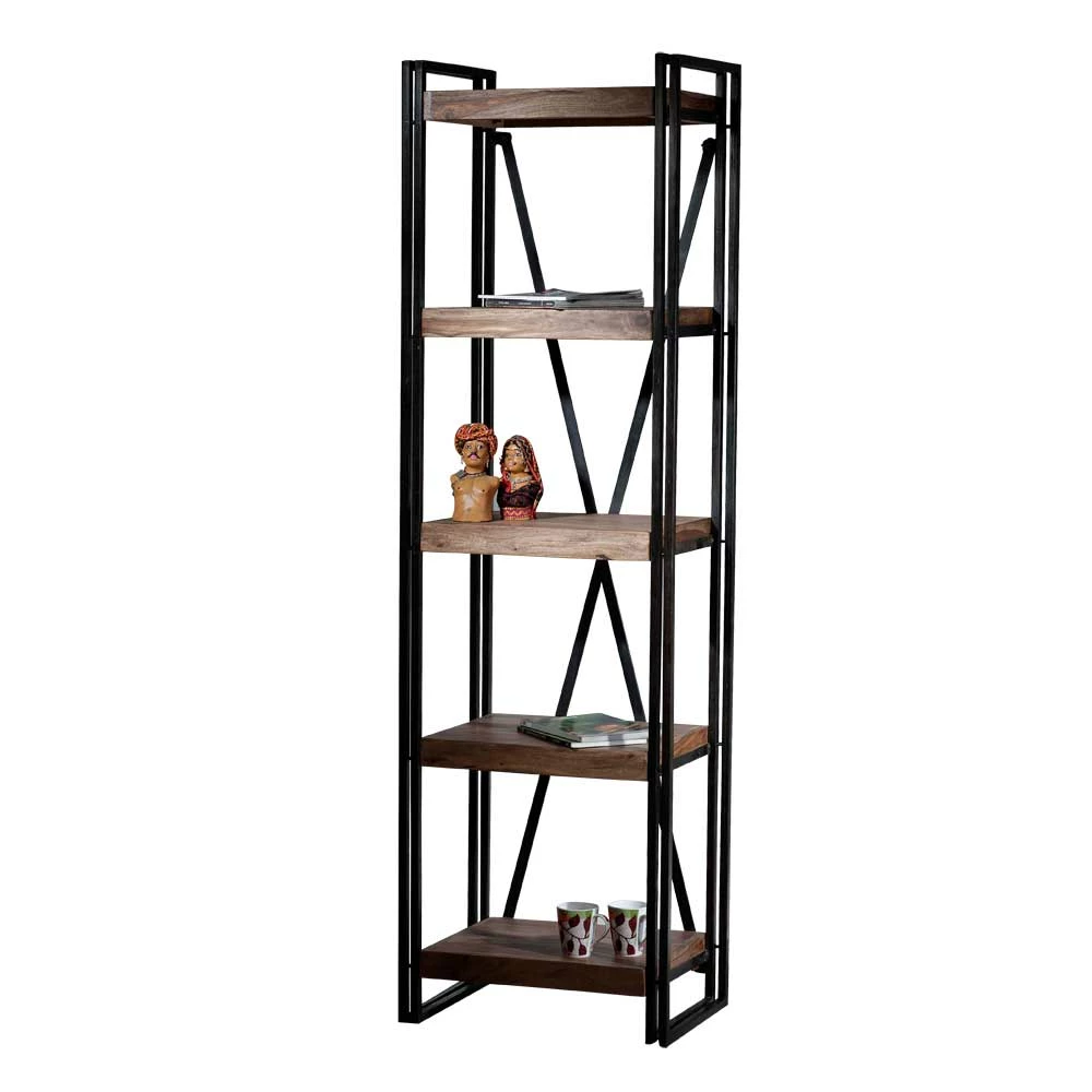 Schmales Regal Mendoza Aus Akazie Massivholz