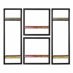 Shabby Chic Hängeregale Set - Jamaica (vierteilig)